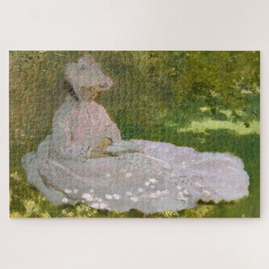 Lente, Impressionistisch Portret, Claude Monet Legpuzzel (Horizontaal)