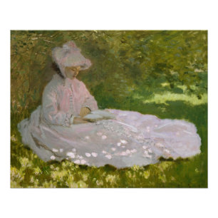 Lente, Impressionistisch Portret, Claude Monet Perfect Poster