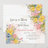 Lente in bloei kaart (Voorkant / Achterkant)