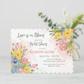 Lente in bloei kaart (Staand voorkant)