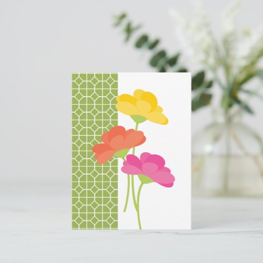 Lente in Bloom Briefkaart (Staand voorkant)