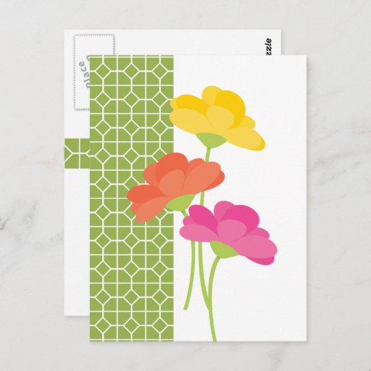 Lente in Bloom Briefkaart (Voorkant / Achterkant)