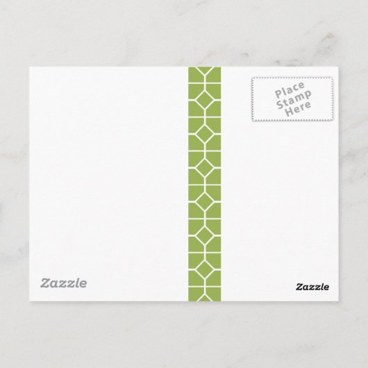 Lente in Bloom Briefkaart (Achterkant)