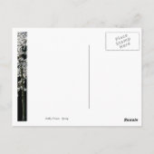 Lente in Bloom Briefkaart (Achterkant)