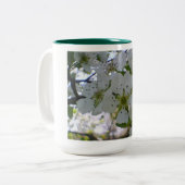 Lente in Bloom Tweekleurige Koffiemok (Voorkant links)