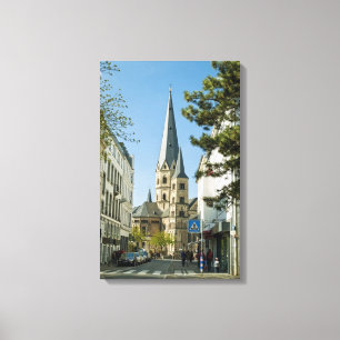 Lente in Bonn Ingepakt Canvas Afdruk