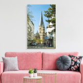 Lente in Bonn Ingepakt Canvas Afdruk (Insitu (Woonkamer))