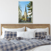 Lente in Bonn Ingepakt Canvas Afdruk (Insitu (Slaapkamer))