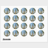 Lente in Bonn Ronde Sticker (Vel)