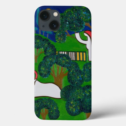 Lente in Burgundy 2013 Case-Mate iPhone Case (Achterkant)