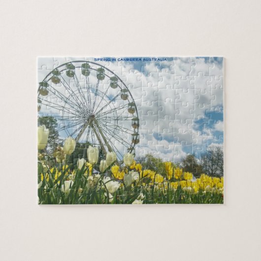 Lente in Canberra Australië Legpuzzel (Horizontaal)