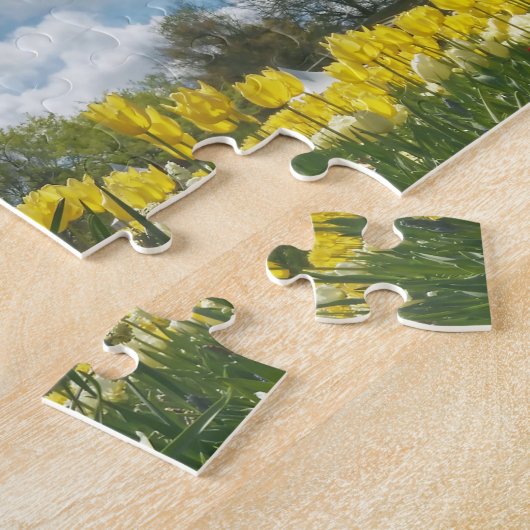 Lente in Canberra Australië Legpuzzel (Zijkant)