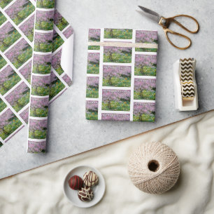 Lente in Claude Monets tuin Cadeaupapier