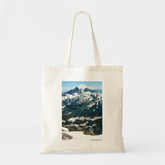 Lente in de bergen tote bag (Voorkant)