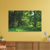 Lente in de Bossen 01 Canvas Afdruk (Insitu (Woonkamer))
