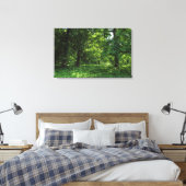 Lente in de Bossen 01 Canvas Afdruk (Insitu (Slaapkamer))