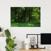 Lente in de Bossen 02 Poster (Thuiskantoor)