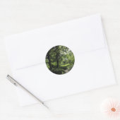 Lente in de Bossen 03 Ronde Sticker (Envelop)