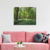 Lente in de Bossen, Bute Park, Cardiff Canvas Afdruk (Insitu (Woonkamer))
