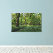 Lente in de Bossen, Bute Park, Cardiff Canvas Afdruk (Insitu (Houten vloer))