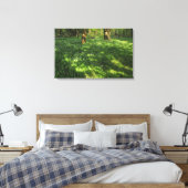 Lente in de Bossen Canvas Afdruk (Insitu (Slaapkamer))