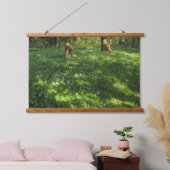 Lente in de Bossen Hangend Wandkleed (Slaapkamer)