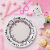 Lente in de Cherry Blossom Grove, Papieren Bordje (Feest)