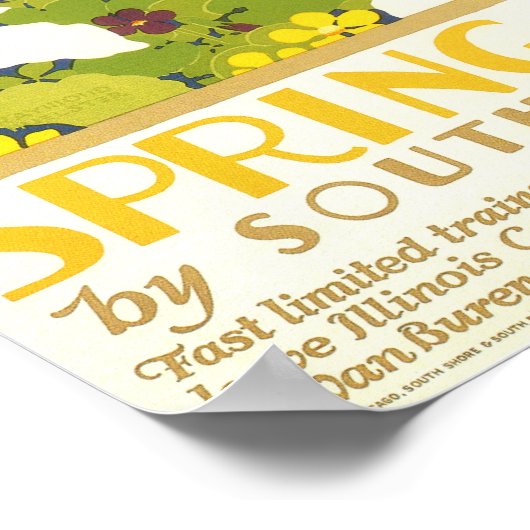 Lente in de Duinen Poster (Hoek)