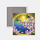 Lente in de Heavens Magnet (Voorkant / Achterkant)