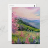 Lente in de Karpaten Briefkaart (Voorkant / Achterkant)