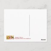 Lente in de lucht - Briefkaart (Achterkant)