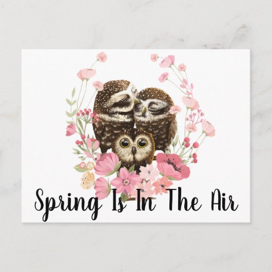 Lente In De Lucht Briefkaart (Voorkant)