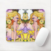 Lente in de lucht - Mousepad Muismat (Met muis)