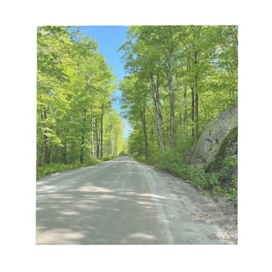 Lente in de Notch, Vermont - notitieblok (Voorkant)