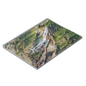 Lente in de Schilderachtig watervalkunst van Rocki Notitieboek (Linkerzijde)