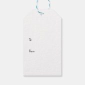 Lente in de tuin cadeaulabel (Achterkant)