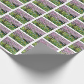 Lente in de tuin van Claude Monet Cadeaupapier (Hoek)