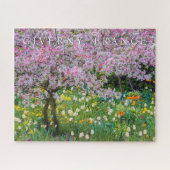 Lente in de tuin van Claude Monet Legpuzzel (Horizontaal)
