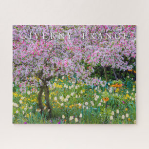 Lente in de tuin van Claude Monet Legpuzzel