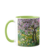 Lente in de tuin van Claude Monet