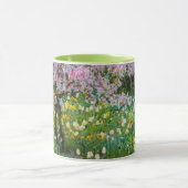 Lente in de tuin van Claude Monet Mok (Midden)