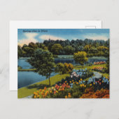  lente in duizeligheid briefkaart (Voorkant / Achterkant)