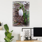Lente in februari poster (Thuiskantoor)