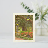 Lente in Forsyth Park - Savannah, GA Briefkaart (Staand voorkant)