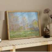 Lente in Giverny – Impressionistisch landschapskun Poster
