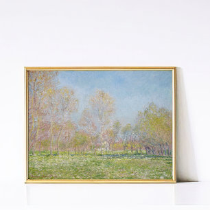 Lente in Giverny – Impressionistisch landschapskun Poster