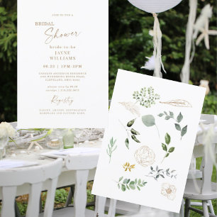 Lente in het Air Botanical Vrijgezellenfeest Kaart