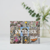 Lente in het Arizona-Briefkaart Briefkaart (Staand voorkant)