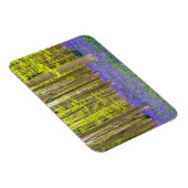 Lente in het blauw bos magneet (Rechterzijde)