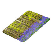 Lente in het blauw bos magneet (Linkerzijde)